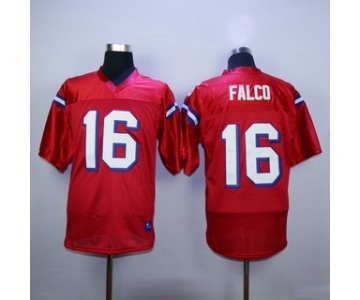 Men's The Movie The Replacements #16 Shane Falco Red Football Jersey