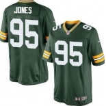 Nike Green Bay Packers #95 Datone Jones Green Game Jersey