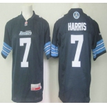 CFL Toronto Argonauts #7 Trevor Harris Navy Blue Jersey