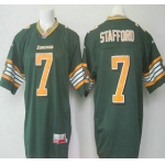 CFL Edmonton Eskimos #7 Kenny Stafford Green Jersey