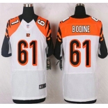 Cincinnati Bengals #61 Russell Bodine White Road NFL Nike Elite Jersey