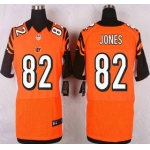 Cincinnati Bengals #82 Marvin Jones Orange Alternate NFL Nike Elite Jersey