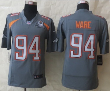 Nike Team Irvin #29 DeMarcus Ware 2015 Pro Bowl Gray Elite Jersey