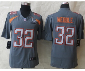 Nike Team Irvin #32 Eric Weddle 2015 Pro Bowl Gray Elite Jersey