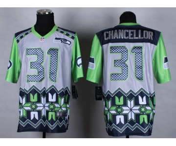 Nike Seattle Seahawks #31 Kam Chancellor 2015 Noble Fashion Elite Jersey