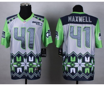 Nike Seattle Seahawks #41 Byron Maxwell 2015 Noble Fashion Elite Jersey