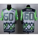 Nike Seattle Seahawks #60 Max Unger 2015 Noble Fashion Elite Jersey