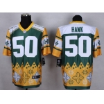 Nike Green Bay Packers #50 A.J. Hawk 2015 Noble Fashion Elite Jersey