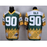 Nike Green Bay Packers #90 B.J. Raji 2015 Noble Fashion Elite Jersey