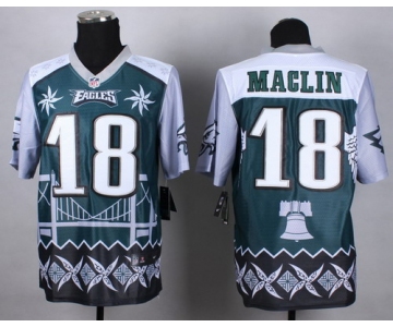 Nike Philadelphia Eagles #18 Jeremy Maclin 2015 Noble Fashion Elite Jersey