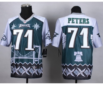 Nike Philadelphia Eagles #71 Jason Peters 2015 Noble Fashion Elite Jersey