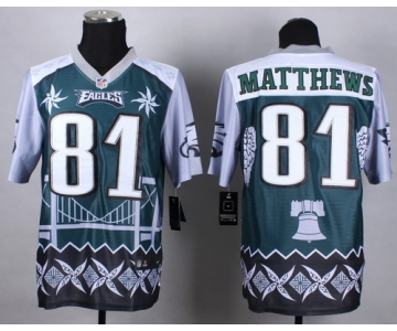 Nike Philadelphia Eagles #81 Jordan Matthews 2015 Noble Fashion Elite Jersey