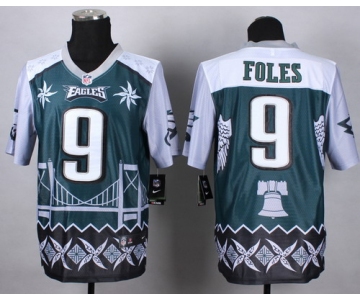 Nike Philadelphia Eagles #9 Nick Foles 2015 Noble Fashion Elite Jersey