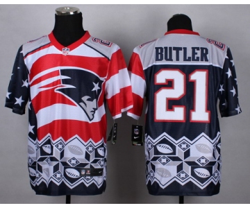 Nike New England Patriots #21 Malcolm Butler 2015 Noble Fashion Elite Jersey