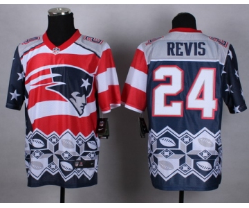 Nike New England Patriots #24 Darrelle Revis 2015 Noble Fashion Elite Jersey