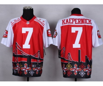 Nike San Francisco 49ers #7 Colin Kaepernick 2015 Noble Fashion Elite Jersey