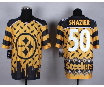 Nike Pittsburgh Steelers #50 Ryan Shazier 2015 Noble Fashion Elite Jersey