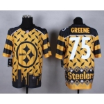 Nike Pittsburgh Steelers #75 Joe Greene 2015 Noble Fashion Elite Jersey