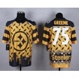 Nike Pittsburgh Steelers #75 Joe Greene 2015 Noble Fashion Elite Jersey