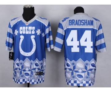 Nike Indianapolis Colts #44 Ahmad Bradshaw 2015 Noble Fashion Elite Jersey