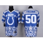 Nike Indianapolis Colts #50 Jerrell Freeman 2015 Noble Fashion Elite Jersey