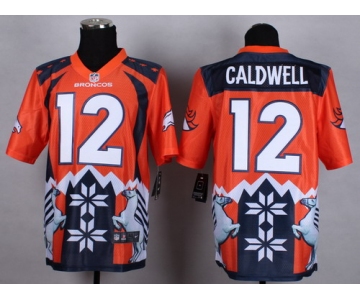 Nike Denver Broncos #12 Andre Caldwell 2015 Noble Fashion Elite Jersey