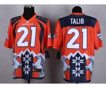 Nike Denver Broncos #21 Aqib Talib 2015 Noble Fashion Elite Jersey