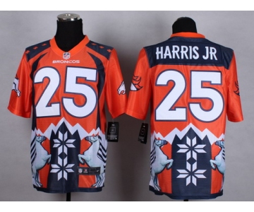 Nike Denver Broncos #25 Chris Harris Jr 2015 Noble Fashion Elite Jersey