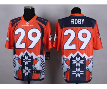 Nike Denver Broncos #29 Bradley Roby 2015 Noble Fashion Elite Jersey