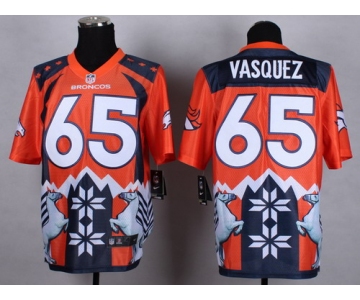 Nike Denver Broncos #65 Louis Vasquez 2015 Noble Fashion Elite Jersey