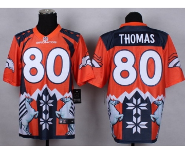 Nike Denver Broncos #80 Julius Thomas 2015 Noble Fashion Elite Jersey