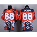 Nike Denver Broncos #88 Demaryius Thomas 2015 Noble Fashion Elite Jersey