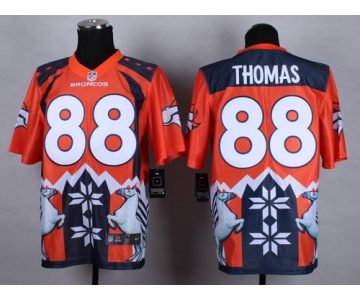 Nike Denver Broncos #88 Demaryius Thomas 2015 Noble Fashion Elite Jersey