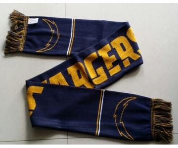 San Diego Chargers Navy Blue Scarf