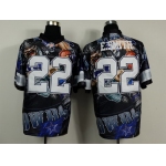 Nike Dallas Cowboys #22 Emmitt Smith 2014 Fanatic Fashion Elite Jersey