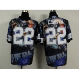 Nike Dallas Cowboys #22 Emmitt Smith 2014 Fanatic Fashion Elite Jersey