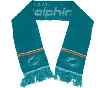 Miami Dolphins Green Scarf