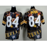 Nike Pittsburgh Steelers #84 Antonio Brown 2014 Fanatic Fashion Elite Jersey