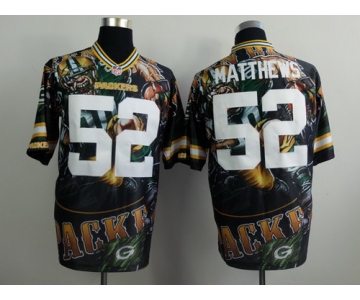 Nike Green Bay Packers #52 Clay Matthews 2014 Fanatic Fashion Elite Jersey