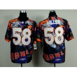 Nike Denver Broncos #58 Von Miller 2014 Fanatic Fashion Elite Jersey