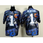 Nike Carolina Panthers #1 Cam Newton 2014 Fanatic Fashion Elite Jersey