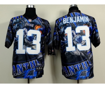 Nike Carolina Panthers #13 Kelvin Benjamin 2014 Fanatic Fashion Elite Jersey