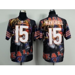 Nike Chicago Bears #15 Brandon Marshall 2014 Fanatic Fashion Elite Jersey