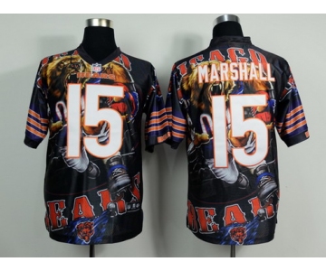 Nike Chicago Bears #15 Brandon Marshall 2014 Fanatic Fashion Elite Jersey