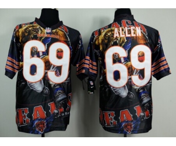 Nike Chicago Bears #69 Jared Allen 2014 Fanatic Fashion Elite Jersey