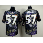 Nike Baltimore Ravens #57 C.J. Mosley 2014 Fanatic Fashion Elite Jersey