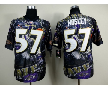 Nike Baltimore Ravens #57 C.J. Mosley 2014 Fanatic Fashion Elite Jersey