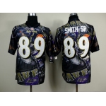 Nike Baltimore Ravens #89 Steve Smith Sr 2014 Fanatic Fashion Elite Jersey