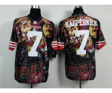 Nike San Francisco 49ers #7 Colin Kaepernick 2014 Fanatic Fashion Elite Jersey