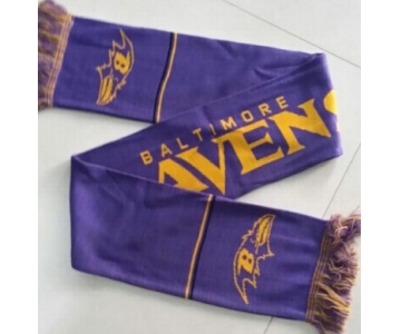 Baltimore Ravens Purple Scarf